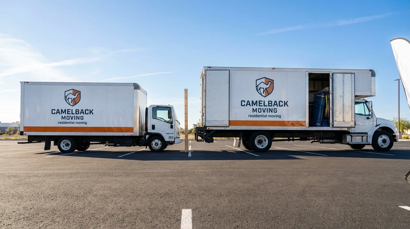 Moving truck size capacity guide in Grandville
